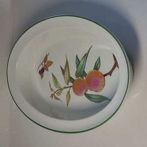 Vintage Royal worcester evesham vale 1986s  oval baking dish 11.5"×8"×2.…